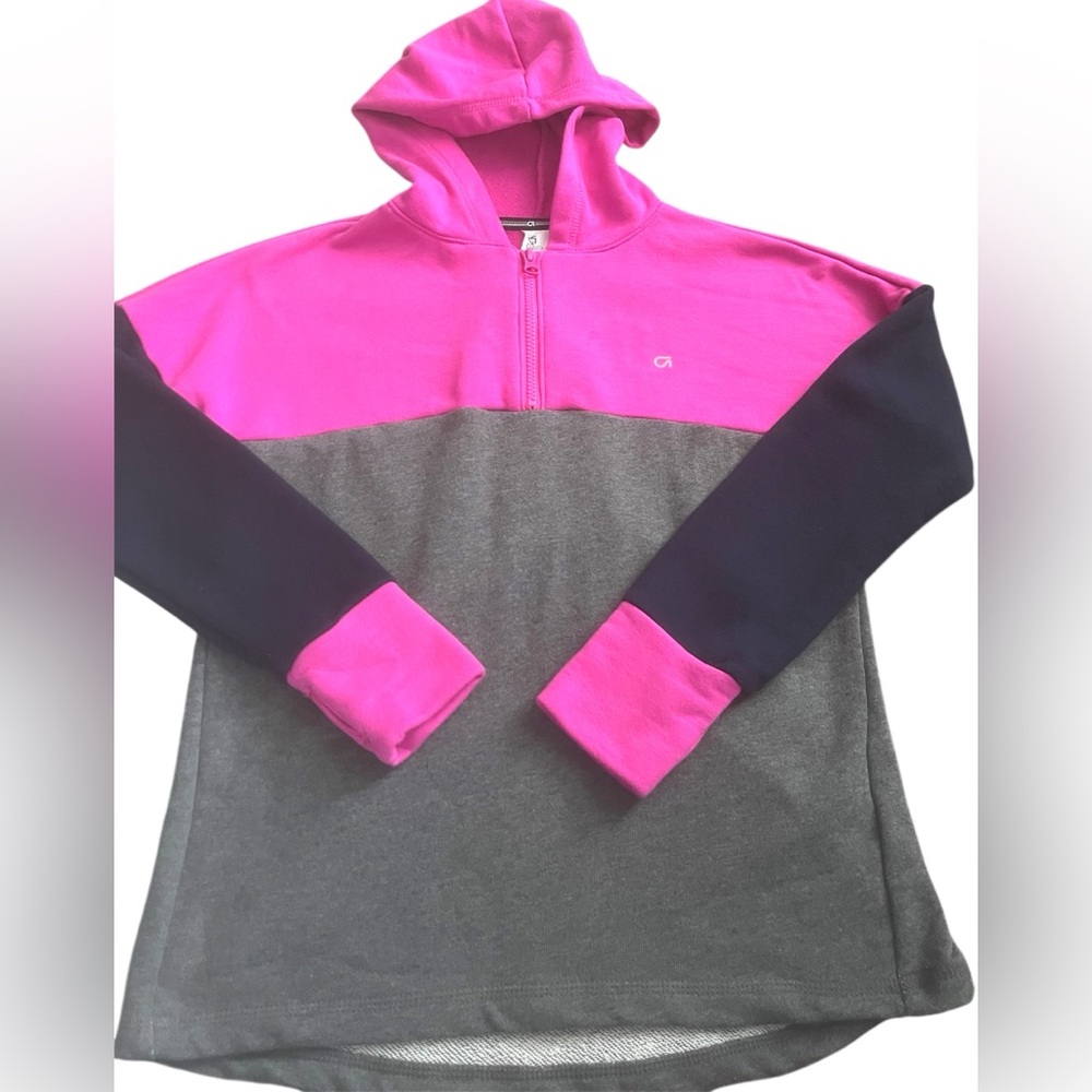 Girls Gap Fit quarter zip hoody-XL